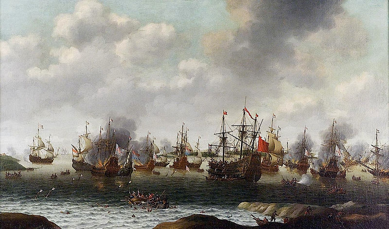 Attack on the Medway, 1667 CE,  June 9-14,  (Pieter Cornelisz van Soest)